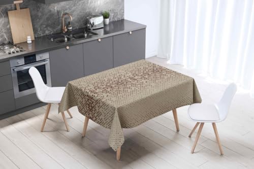 Elegant Event Essentials Luxury Essentials PVC-Tischdecke, schimmernde Oberfläche, leicht abwischbar, zuschneidbar, Designer-Vliesrückseite, Rollenformat für Zuhause, Büro, Bankett, Empfang und von Elegant Event Essentials