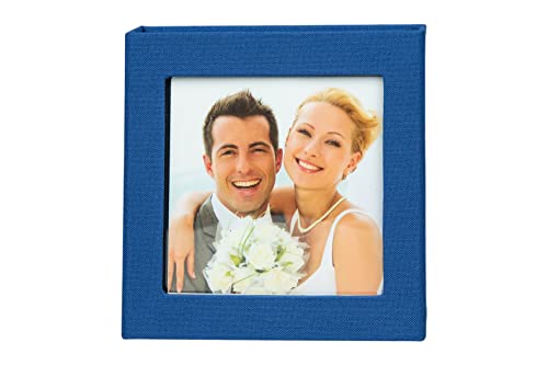 USB-Stick Geschenkbox. Fotobox mit Bildfenster für USB-Stick. Erinnerungsbox für Fotos & Videos. Elegante Aufbewahrung. (Blue) von Elegantdisk