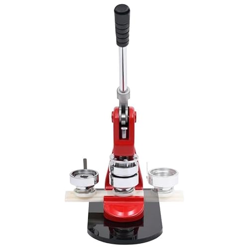 Buttonmaschine mit Kreisschneider 58 mm – Professionelle Knopfpresse für Kunsthandwerk & Hobby, Ideal für DIY-Projekte und kreative Gestaltung von Eleganz