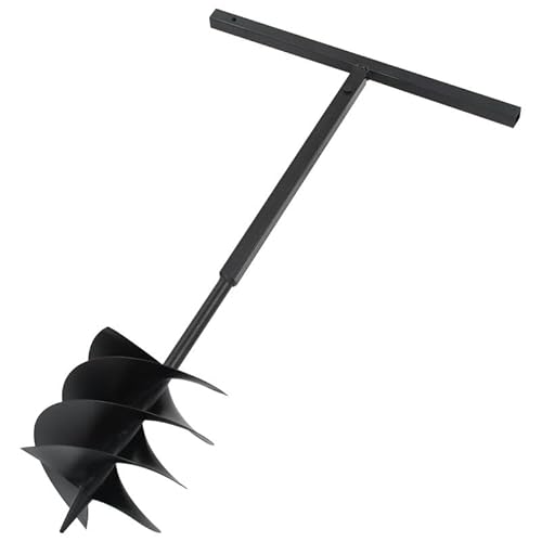 Elektrische Handbohrmaschine Erdbohrer mit Griff 250 mm - Stahl Schwarz für Gartenarbeit, Bohren und Pflanzen - Robust und Langlebig Elektrische Handbohrmaschine Erdbohrer mit Griff 250 mm - Stahl Schwarz für Gartenarbeit, Bohren und Pflanzen - Robust und Langlebig von Eleganz