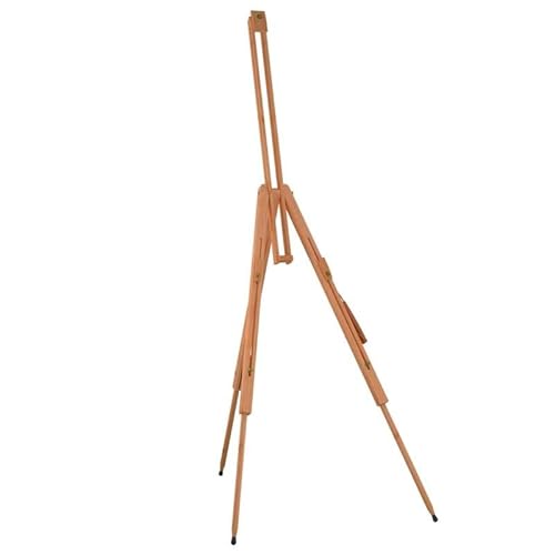 Staffelei aus Massivholz Buche 100x104x172 cm - Hochwertige Ausstellungstafel für Atelier, Kunstschule & Galerie - Stabile & langlebige Staffelei für professionelle Künstler von Eleganz