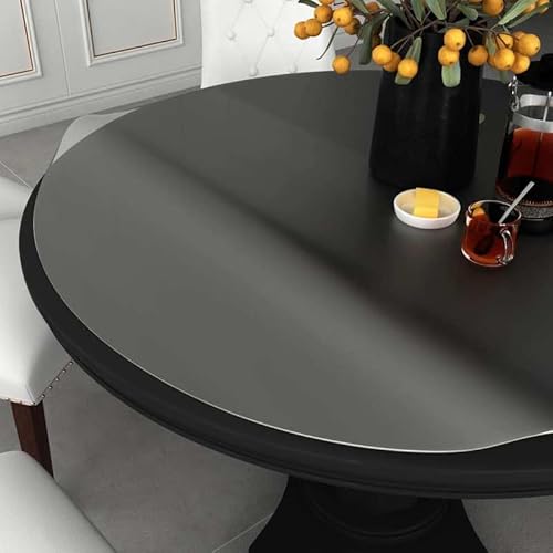 Tischfolie Matt Ø 120 cm 2 mm PVC - Tischschutzfolie rutschfest & kratzfest für Tische - Hochwertige Tischabdeckung für Küche, Wohnzimmer & Büro Tischfolie Matt Ø 120 cm 2 mm PVC - Tischschutzfolie rutschfest & kratzfest für Tische - Hochwertige Tischabdeckung für Küche, Wohnzimmer & Büro von Eleganz
