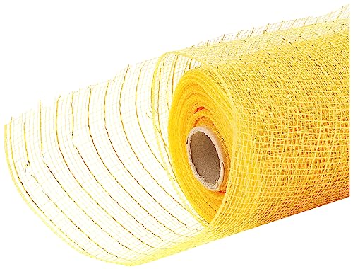 Eleganza Nr. 35 Metallic Deco Mesh, Gold, 25 cm x 9,1 m von Eleganza