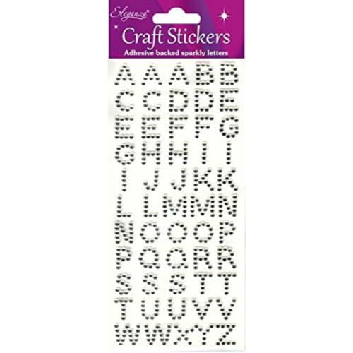 Eleganza Oaktree Crafts Alphabet-Aufkleber, transparent/Silber Nummer 43 Eleganza Oaktree Crafts Alphabet-Aufkleber, transparent/Silber Nummer 43 von Eleganza