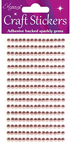 Eleganza Schmucksteine Nr. 21, 4 mm, 240 Perlen, Rosa, Synthetisches Matrial, Rose, 16.5 x 7.6 x 0.2 cm Eleganza Schmucksteine Nr. 21, 4 mm, 240 Perlen, Rosa, Synthetisches Matrial, Rose, 16.5 x 7.6 x 0.2 cm von Eleganza