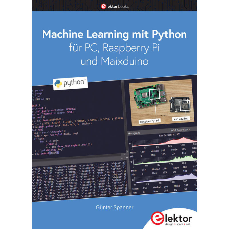 Machine Learning Mit Python Für Pc, Raspberry Pi Und Maixduino - Günter Spanner, Kartoniert (TB) von Elektor-Verlag