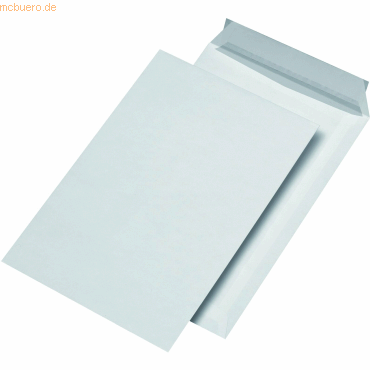 Elepa Versandtaschen Securitex B5 130g/qm haftklebend weiß VE=100 Stüc von Elepa