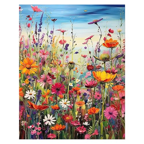 ElevaPulse Malen nach Zahlen Erwachsene 40 X 50 CM,knitterfreie leinwand Kit Geeignet für Anfänger und Kinder,Geeignet für Wanddekorationen und Geschenke für Malerliebhaber(Rahmenlos) von ElevaPulse