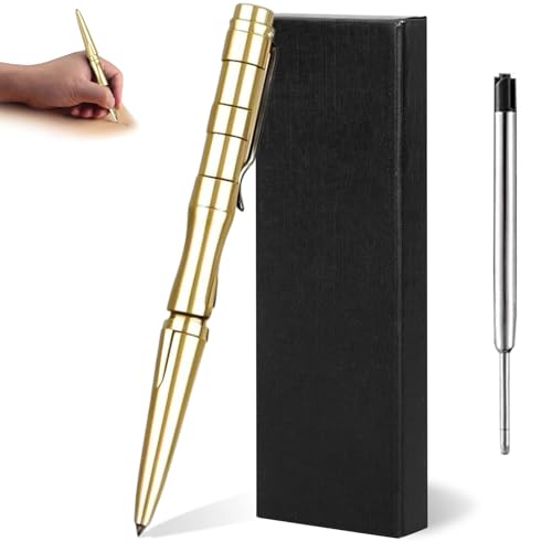 ElevaPulse Pen - Kugelschreiber aus Metall mit Glasbrecher, Robustes Schreibgerät, Einziehbare Mine (1.0 mm), Ideal für Outdoor, Büro & Geschenk – 1 Stück von ElevaPulse