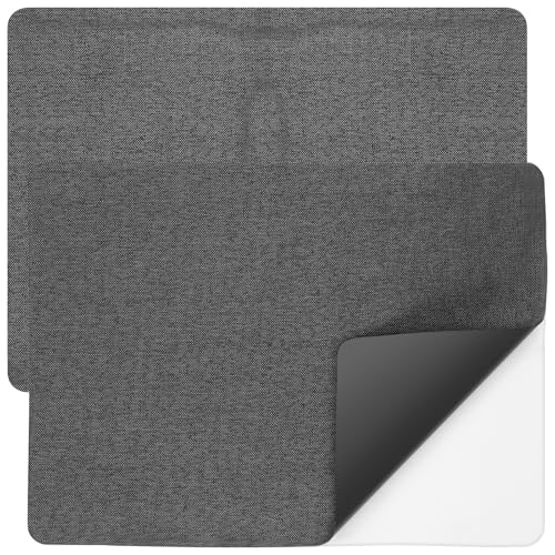 ElevateTech Leinen-Reparaturflicken, Couch-Patch, Reparaturstoff, selbstklebend, zum Aufbügeln, Teppich-Reparaturset, geeignet für Sofas, Zelte, Möbel, Handtaschen, Autositze, Grau, 27,9 x 20,3 cm, 3 von ElevateTech