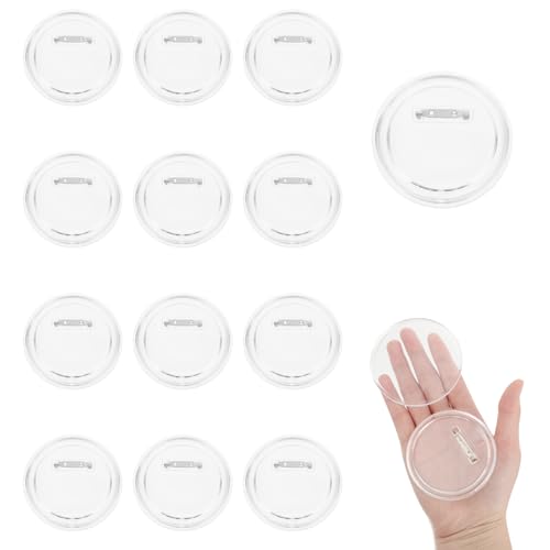 ElevateTech Transparente Knopfnadeln, Acryl-Design, Knopfabzeichen für Bastelarbeiten, DIY, Foto, Acryl, blanko Pins für Bilder, machen Sie Ihre eigenen Knöpfe, Abzeichen zum Zusammenstecken ElevateTech Transparente Knopfnadeln, Acryl-Design, Knopfabzeichen für Bastelarbeiten, DIY, Foto, Acryl, blanko Pins für Bilder, machen Sie Ihre eigenen Knöpfe, Abzeichen zum Zusammenstecken von ElevateTech