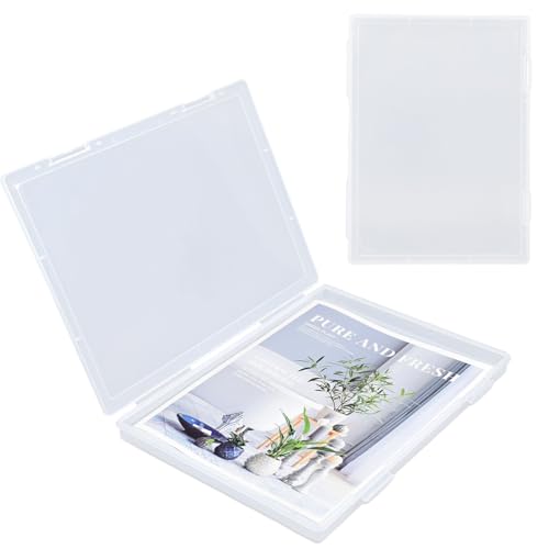 Elezeal A4-Papierhalter, tragbare Aktenbox, transparenter Kunststoff, Dokumentenmappe, wasserdicht, staubdicht, PP, Aufbewahrungsordner, Zeitschriften, Organizer, Büro-/Schulbedarf (transparent, 2 Elezeal A4-Papierhalter, tragbare Aktenbox, transparenter Kunststoff, Dokumentenmappe, wasserdicht, staubdicht, PP, Aufbewahrungsordner, Zeitschriften, Organizer, Büro-/Schulbedarf (transparent, 2 von Elezeal