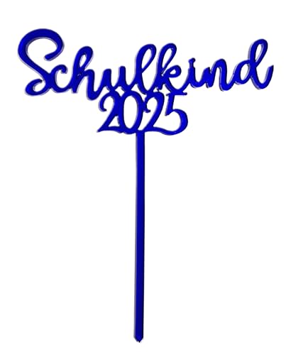 Cake-Topper Kuchen-Topper aus Acryl für den Schulanfang Schulkind 2025 Kuchendekoration Cake-Topper Kuchen-Topper aus Acryl für den Schulanfang Schulkind 2025 Kuchendekoration von Elfenstall