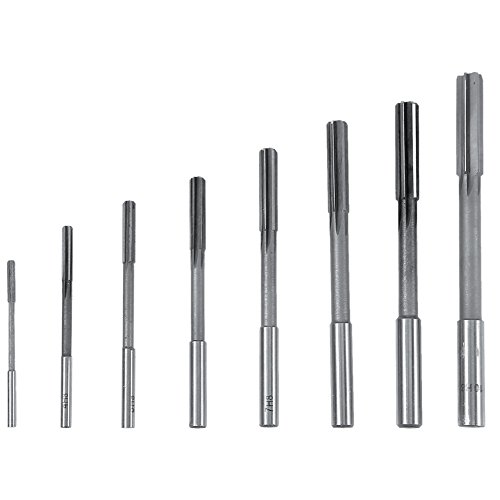 ElgnAura H8 Metric Machine Reamer Set, 8 Pieces Chucking Reamer Tool Set with Straight Flute, Sizes 3mm to 10mm for Precision Machining ElgnAura H8 Metric Machine Reamer Set, 8 Pieces Chucking Reamer Tool Set with Straight Flute, Sizes 3mm to 10mm for Precision Machining von ElgnAura
