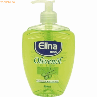 Elina Flüssigseife Olivenöl 500 ml von Elina
