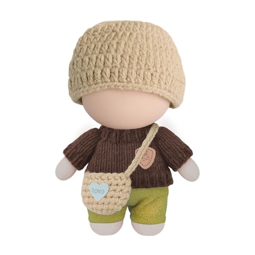 17 cm Mädchen Puppe Set 6-teiliges Set, Hut, Kleidung, Röcke, Schuhe, Kamera, Brille 17 cm Mädchen Puppe Set 6-teiliges Set, Hut, Kleidung, Röcke, Schuhe, Kamera, Brille von EliphonTowne