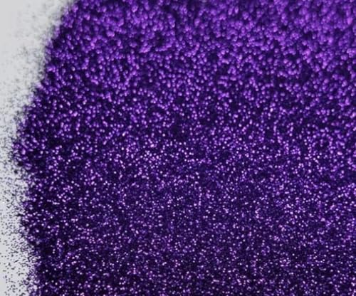 EliteKoopers Feiner Glitzer, 100 g, Glanzpulver für Kunst und Handwerk, Nagelkunst, Farbe, Wanddekoration, kosmatisch (Dunkelviolett) von EliteKoopers
