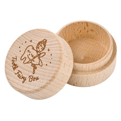 Elitecran Milchzahndose Personalisiert aus Holz, Zahn Andenkenbox mit Niedlichem Motiv, Niedlich 3D Gravur Zahndose, Kinder Zahnfee Milchzähne Zahnbox Geschenk für Baby Jungen Mädchen Elitecran Milchzahndose Personalisiert aus Holz, Zahn Andenkenbox mit Niedlichem Motiv, Niedlich 3D Gravur Zahndose, Kinder Zahnfee Milchzähne Zahnbox Geschenk für Baby Jungen Mädchen von Elitecran