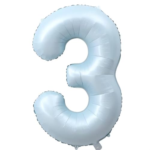 Elizakumi BB Blau Nummer 3 Luftballon Zahl 3th Ballon Zahl Für Fraue Jungen Männer Mädchen, Geburtstag Helium FolienBallon Zahlenballon 3 BB Blau / 40 Zoll Elizakumi BB Blau Nummer 3 Luftballon Zahl 3th Ballon Zahl Für Fraue Jungen Männer Mädchen, Geburtstag Helium FolienBallon Zahlenballon 3 BB Blau / 40 Zoll von Elizakumi
