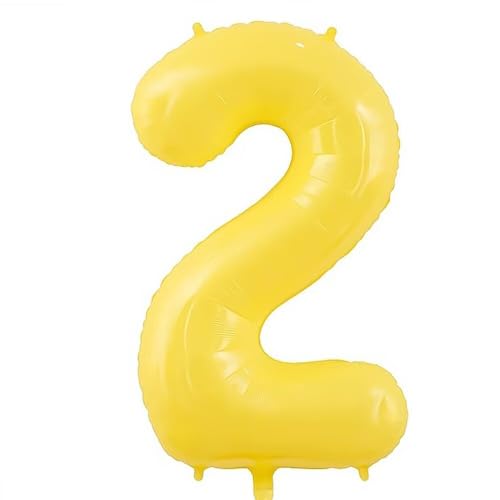 Elizakumi Gelb Nummer 2 Luftballon Zahl 2th Ballon Zahl Für Fraue Jungen Männer Mädchen, Geburtstag Helium FolienBallon Zahlenballon 2 Gelb / 40 Zoll Elizakumi Gelb Nummer 2 Luftballon Zahl 2th Ballon Zahl Für Fraue Jungen Männer Mädchen, Geburtstag Helium FolienBallon Zahlenballon 2 Gelb / 40 Zoll von Elizakumi