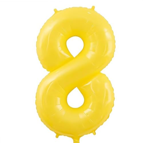 Elizakumi Gelb Nummer 8 Luftballon Zahl 8th Ballon Zahl Für Fraue Jungen Männer Mädchen, Geburtstag Helium FolienBallon Zahlenballon 8 Gelb / 40 Zoll Elizakumi Gelb Nummer 8 Luftballon Zahl 8th Ballon Zahl Für Fraue Jungen Männer Mädchen, Geburtstag Helium FolienBallon Zahlenballon 8 Gelb / 40 Zoll von Elizakumi