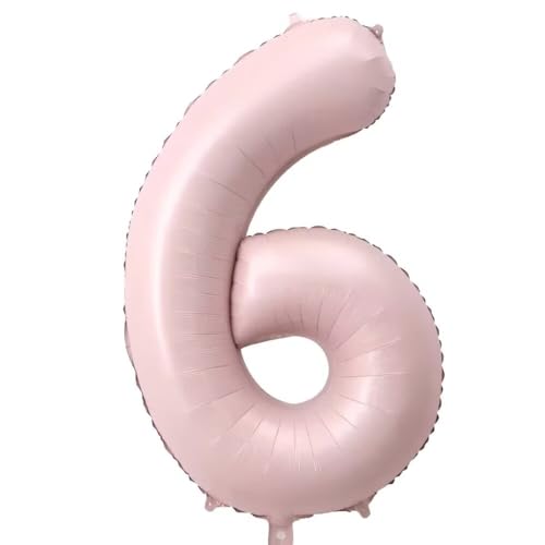 Elizakumi Nummer 6 Ballons BB Pink Luftballon Zahl Nummer 6th Birthday Für Fraue Jungen Männer Mädchen, Geburtstag Helium FolienBallon Zahlenballon 6 Pink / 40 Zoll Elizakumi Nummer 6 Ballons BB Pink Luftballon Zahl Nummer 6th Birthday Für Fraue Jungen Männer Mädchen, Geburtstag Helium FolienBallon Zahlenballon 6 Pink / 40 Zoll von Elizakumi