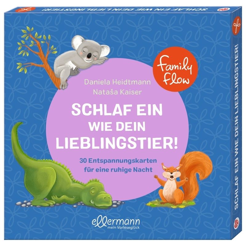 Familyflow. Schlaf Ein Wie Dein Lieblingstier - Daniela Heidtmann, Box von Ellermann