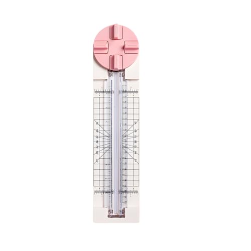 [Ellniges]Papierschneider Kantenschneider 4 in 1 Paper Cutter, 4 Style Multi-Function Multifunktion Rotation Papier Schneidegerät für Scrapbooking Karton Fotos Etikett von Ellniges