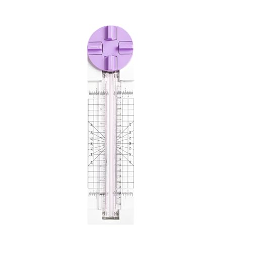 [Ellniges]Papierschneider Kantenschneider 4 in 1 Paper Cutter, 4 Style Multi-Function Multifunktion Rotation Papier Schneidegerät für Scrapbooking Karton Fotos Etikett von Ellniges