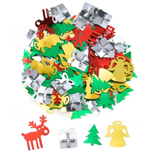 Ellxen Tischdeko Weihnachten Confettis,Confettis pour Deco Weihnachten,TischKonfetti,Neujahr Weihnachtsbaum,Elch,Geschenk,Konfetti Bunt,Party Dekoration,DIY,Weihnachten Basteln Ellxen Tischdeko Weihnachten Confettis,Confettis pour Deco Weihnachten,TischKonfetti,Neujahr Weihnachtsbaum,Elch,Geschenk,Konfetti Bunt,Party Dekoration,DIY,Weihnachten Basteln von Ellxen