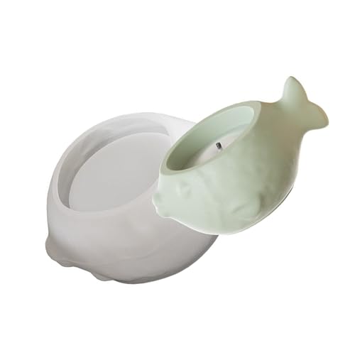 Elnwnnkc Sukkulenten-Pflanzgefäß-Form, Fisch-Form, Silikon-Kerzenhalter-Formen, Blumentopf-Formen für Beton, Epoxidharz, niedlicher Stifthalter, Schmuck-Aufbewahrungsbox, Make-up, Stifthalter, Form Elnwnnkc Sukkulenten-Pflanzgefäß-Form, Fisch-Form, Silikon-Kerzenhalter-Formen, Blumentopf-Formen für Beton, Epoxidharz, niedlicher Stifthalter, Schmuck-Aufbewahrungsbox, Make-up, Stifthalter, Form von Elnwnnkc
