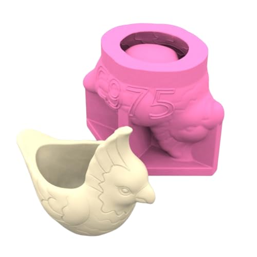 Elnwnnkc Sukkulenten-Übertopf-Form, Papageienform, Silikon-Blumentopf-Formen für Beton, Epoxidharz, kreativer Gips, Kerzenhalter, Schmuck-Aufbewahrungsbox, Make-up, Stifthalter, Form, Tischdekoration Elnwnnkc Sukkulenten-Übertopf-Form, Papageienform, Silikon-Blumentopf-Formen für Beton, Epoxidharz, kreativer Gips, Kerzenhalter, Schmuck-Aufbewahrungsbox, Make-up, Stifthalter, Form, Tischdekoration von Elnwnnkc