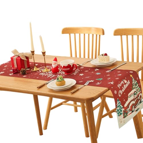 Elnwnnkc Tischläufer Weihnachtsfeier Vorräte Für Esstisch Einstellungen Und Festival Home Celebration Weihnachtsfeier Kabine Geschirr Elnwnnkc Tischläufer Weihnachtsfeier Vorräte Für Esstisch Einstellungen Und Festival Home Celebration Weihnachtsfeier Kabine Geschirr von Elnwnnkc