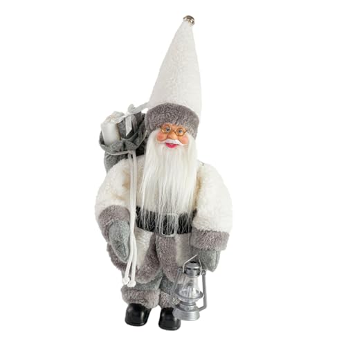 Elnwnnkc Weihnachtsmann-Figur, 30,5 cm, hochwertige Stoffmischung für drinnen und draußen, Weihnachtsdekoration, Weihnachtsmann-Figur Elnwnnkc Weihnachtsmann-Figur, 30,5 cm, hochwertige Stoffmischung für drinnen und draußen, Weihnachtsdekoration, Weihnachtsmann-Figur von Elnwnnkc