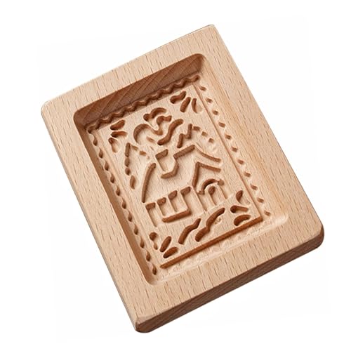Keksformen aus natürlichem Holz für einfaches Herauslösen, Backwerkzeug, stabile Kekse im Retro-Stil, ideal für handgefertigte Desserts und benutzerfreundliche Ausstechformen Keksformen aus natürlichem Holz für einfaches Herauslösen, Backwerkzeug, stabile Kekse im Retro-Stil, ideal für handgefertigte Desserts und benutzerfreundliche Ausstechformen von Elnwnnkc