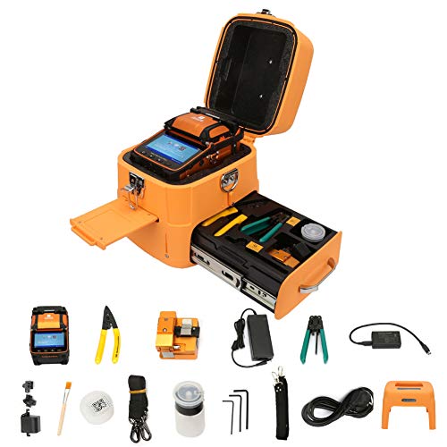 AI-9 LWL Spleißgerät, Automatische AC100-240V Fiber Optic Fusion Splicer mit 5Zoll TFT Farb LCD Display, Optische Spleißmaschine für SM-, MM-, NZ-DS- und kundenspezifische Fasern AI-9 LWL Spleißgerät, Automatische AC100-240V Fiber Optic Fusion Splicer mit 5Zoll TFT Farb LCD Display, Optische Spleißmaschine für SM-, MM-, NZ-DS- und kundenspezifische Fasern von Elprico