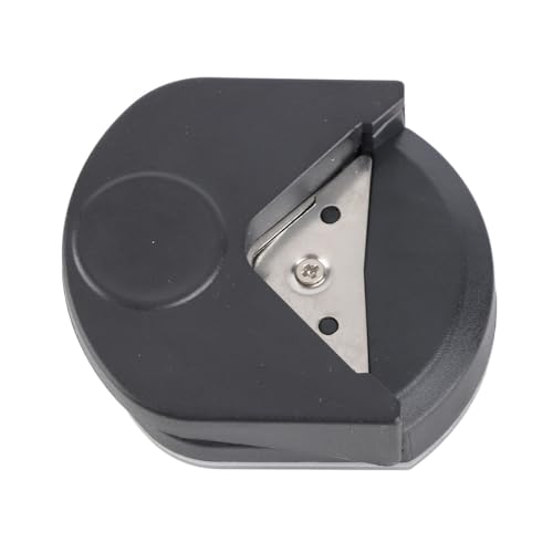 Elprico 1pc Corner Rounder Metal Vane/Wing -Werkzeug mit Chipbox, Tragbarer Rundpapierschneider für PVC -Abdeckung, Karten, Einfaches Tragen von Handwerksanpunter für die Reise von Elprico