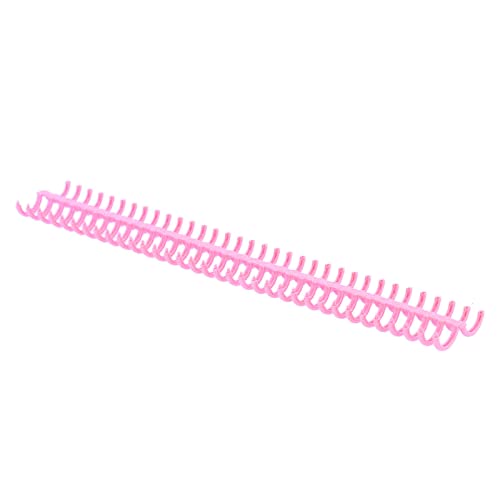 Elprico Bindungsspulen Tragen Resistente, die Leicht für Büro, Student, Anfänger 10pcs 34 Löcher Kit zu Tragen Sind (PINK) von Elprico