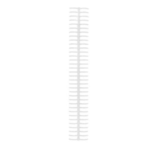 Elprico Bindungsspulen Tragen Resistente, die Leicht für Büro, Student, Anfänger 10pcs 34 Löcher Kit zu Tragen Sind (WHITE) von Elprico