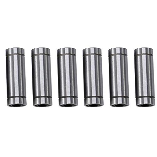 Elprico Lineare Kugellager, 6 Stück LM8LUU Lange lineare Kugellager Innendurchmesser 8 mm Außendurchmesser 15 mm Für 8 mm Wellen-/Stangen-3D-Drucker, Graviermaschine Elprico Lineare Kugellager, 6 Stück LM8LUU Lange lineare Kugellager Innendurchmesser 8 mm Außendurchmesser 15 mm Für 8 mm Wellen-/Stangen-3D-Drucker, Graviermaschine von Elprico