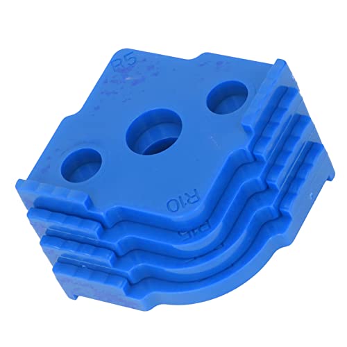 Elprico RADIUS JIG -Router -Vorlage Langlebiger ABS Holzbearbeitungs Eckpositionier für Effizientes Schneiden (BLUE) von Elprico
