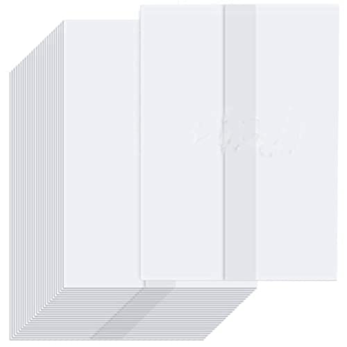 Elqubkan 120 Stück Vitellen-Jacken, vorgefaltetes Pergamentpapier, 12,7 x 17,8 cm, durchsichtige Briefumschläge aus Pergamentpapier für Hochzeitseinladungen Elqubkan 120 Stück Vitellen-Jacken, vorgefaltetes Pergamentpapier, 12,7 x 17,8 cm, durchsichtige Briefumschläge aus Pergamentpapier für Hochzeitseinladungen von Elqubkan