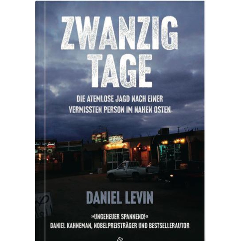 Zwanzig Tage - Daniel Levin, Gebunden von Elster & Salis Zürich