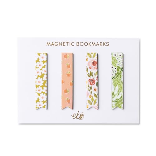Elyse Breanne Design, 10,2 cm, Magnetische Lesezeichen, Seitenmarkierungen, Büroklammer, keine Beschädigung, sicherer Halt, für Romane, Tagebücher, Notizbücher, Planer, 4 Stück, Frühling Elyse Breanne Design, 10,2 cm, Magnetische Lesezeichen, Seitenmarkierungen, Büroklammer, keine Beschädigung, sicherer Halt, für Romane, Tagebücher, Notizbücher, Planer, 4 Stück, Frühling von Elyse Breanne Design