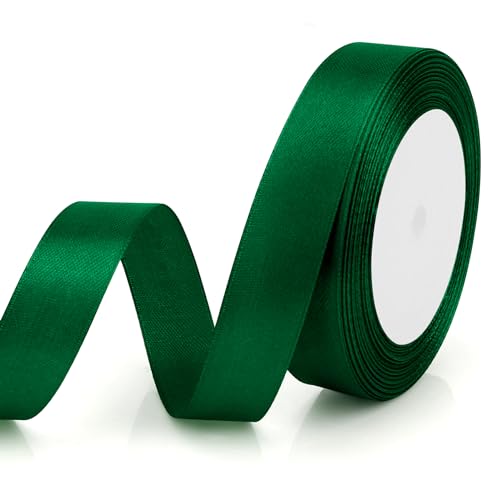 Geschenkband Grün Satinband Grün 20mm, 23m Schleifenband für Geschenkverpackung Gurtband Satinbänder Geschenkband Breit Festival Bänder für Weihnachtsgeschenke Weihnachtsbaum Hochzeit Dekoration Geschenkband Grün Satinband Grün 20mm, 23m Schleifenband für Geschenkverpackung Gurtband Satinbänder Geschenkband Breit Festival Bänder für Weihnachtsgeschenke Weihnachtsbaum Hochzeit Dekoration von EmDryze