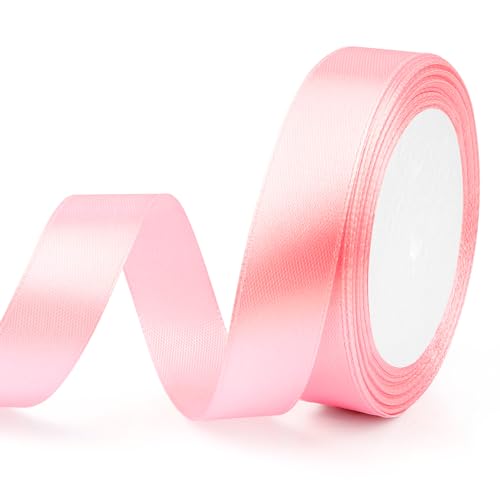 Geschenkband Rosa Satinband Rosa 20mm, 23m Schleifenband für Geschenkverpackung Gurtband Stoffband Festival Bänder Bunte Weihnachtsgeschenke Seidenbänder für Geschenk Hochzeit Dekoration Baby Shower Geschenkband Rosa Satinband Rosa 20mm, 23m Schleifenband für Geschenkverpackung Gurtband Stoffband Festival Bänder Bunte Weihnachtsgeschenke Seidenbänder für Geschenk Hochzeit Dekoration Baby Shower von EmDryze
