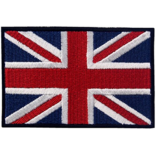 Britische Union Jack England-Flagge Emblem Grossbritannien Bestickter Aufnäher zum Aufbügeln/Annähen Britische Union Jack England-Flagge Emblem Grossbritannien Bestickter Aufnäher zum Aufbügeln/Annähen von EmbTao