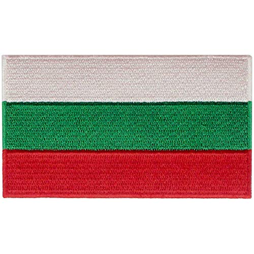 Bulgarien Flagge Bestickter Aufnäher zum Aufbügeln/Annähen von EmbTao