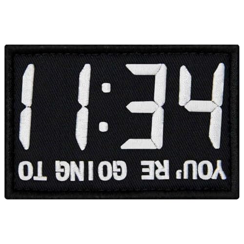 EmbTao 11:34 Visual Inversion You are Going to Hell Patch Embroidered Biker Badge Funny Applique Hook & Loop Emblem EmbTao 11:34 Visual Inversion You are Going to Hell Patch Embroidered Biker Badge Funny Applique Hook & Loop Emblem von EmbTao