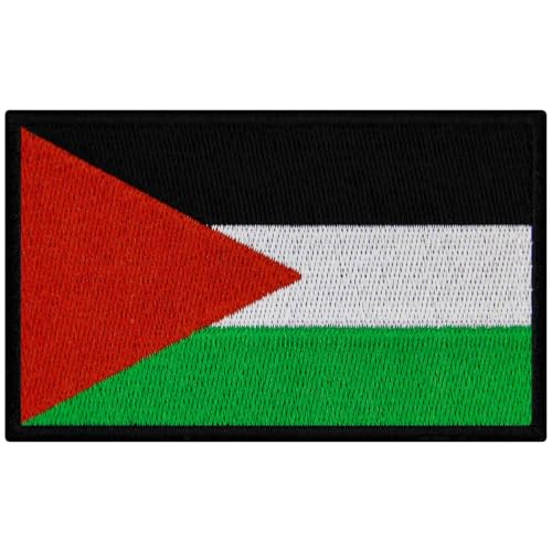 EmbTao Aufnäher mit Flagge des Staates Palästina, bestickt, zum Aufbügeln oder Aufnähen EmbTao Aufnäher mit Flagge des Staates Palästina, bestickt, zum Aufbügeln oder Aufnähen von EmbTao
